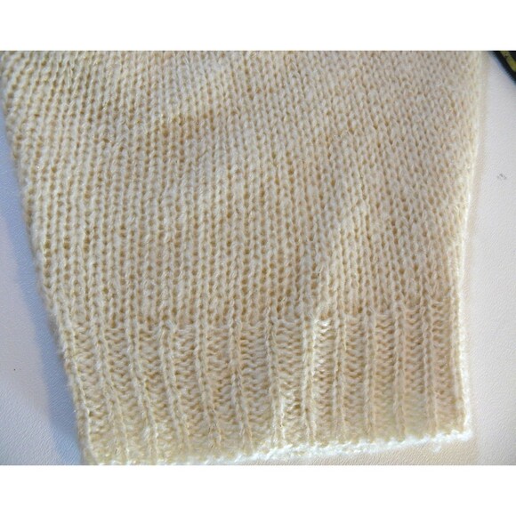 NWT Nine West Knit Soft alabaster white with glitter Sweater dolman sleeve sz 3x - Picture 7 of 7